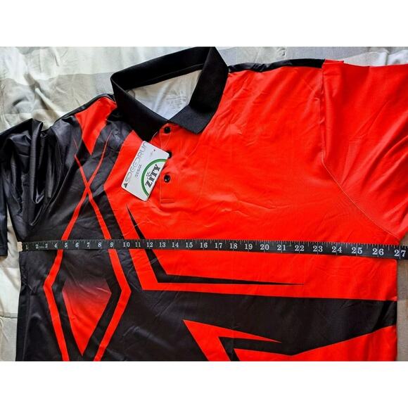 Zity Polo Shirts For Men's Long Sleeve Collared Size 2XL - Picture 3 of 10